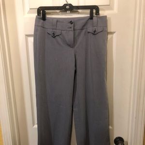 Gray dress pants